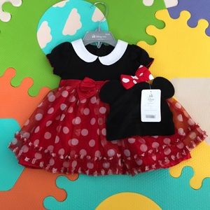 Disney Dress - Minnie Mouse Size 3-6 M